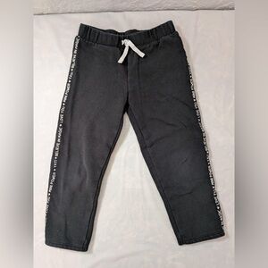 Carter's,  black joggers, kids size 5t.